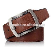 Ceinture de loisirs classique en cuir de cow-boy en cuir va-et-vient fait votre propre logo primark super marché